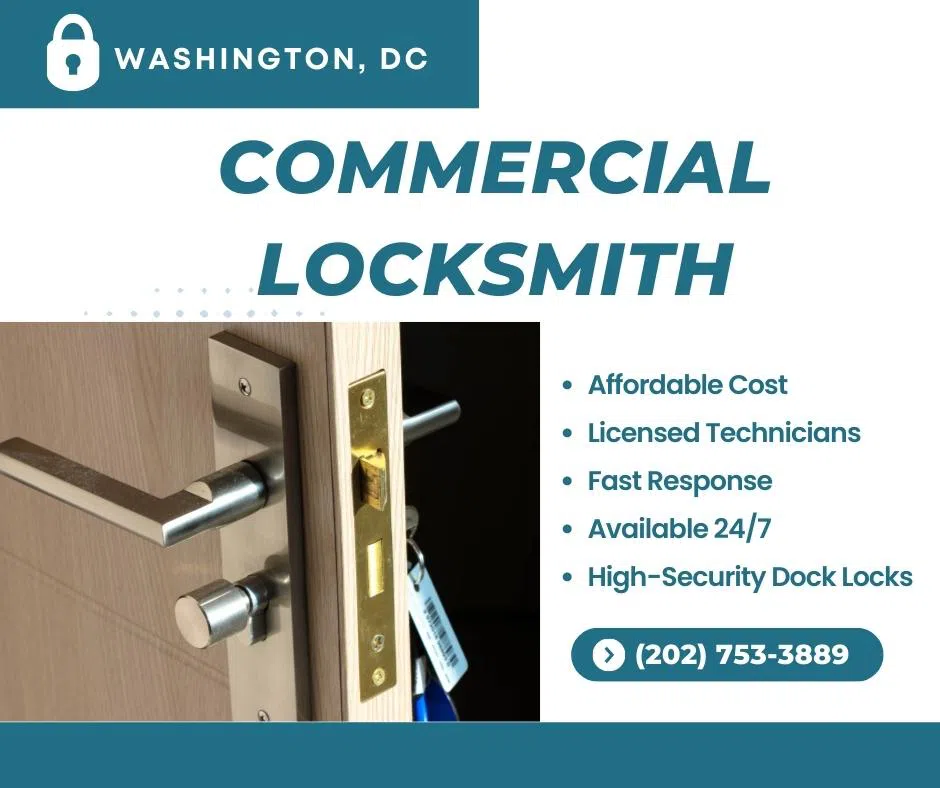 Washington DC Lock And Safe Washington, DC 202-753-3889 - Commercial