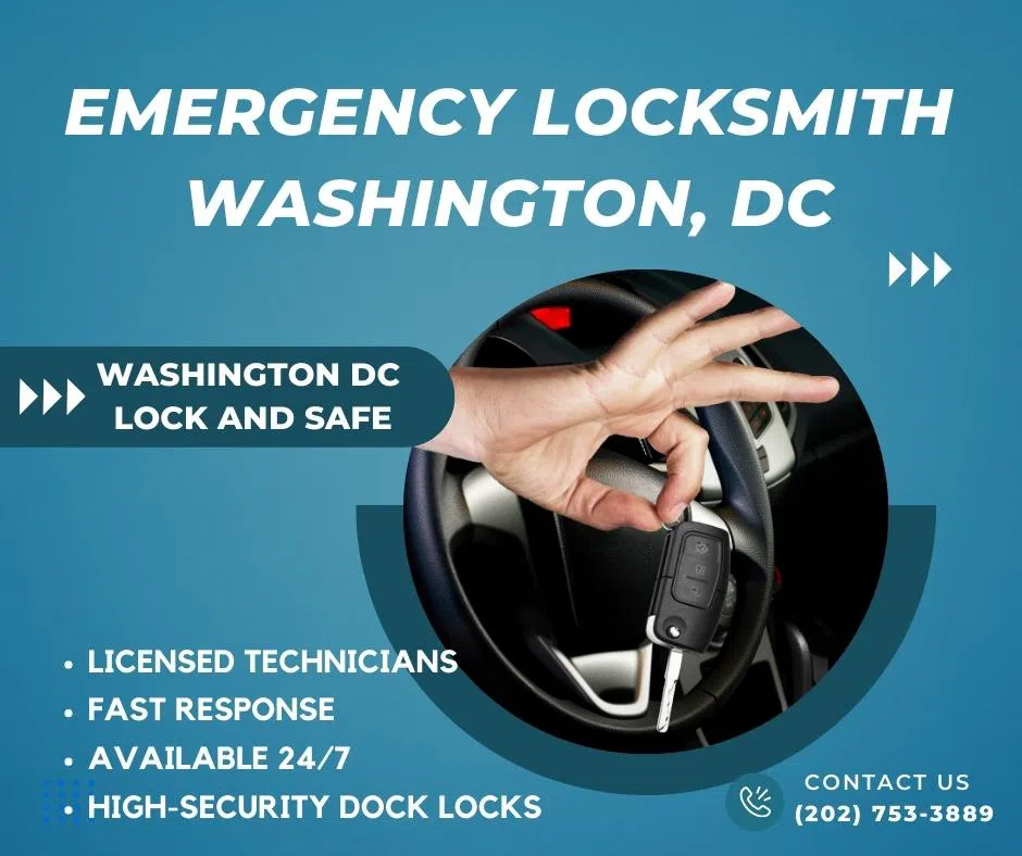 Washington DC Lock And Safe Washington, DC 202-753-3889 - Emergency